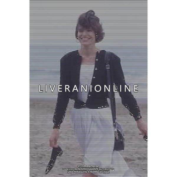 DIAP-RETROSPETTIVA FANNY ARDANT ATTRICE NELLA FOTO FANNY ARDANT A VENEZIA NELL\'ANNO 1989 AG ALDO LIVERANI SAS