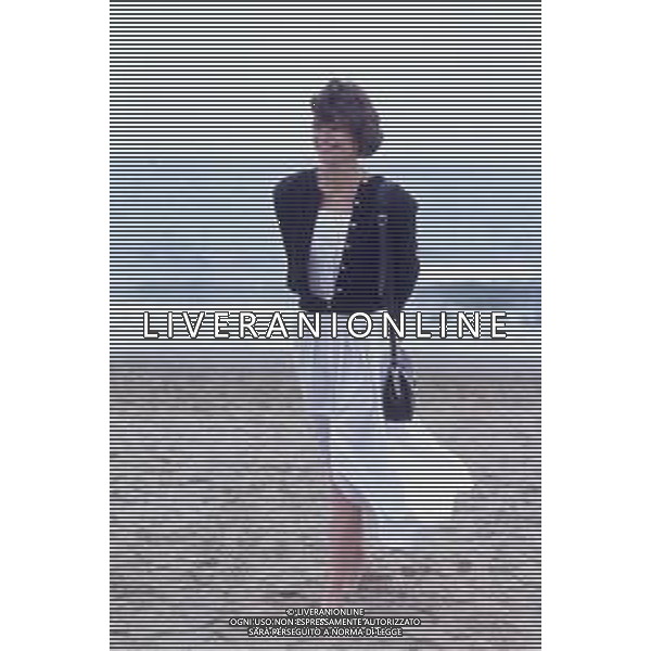 DIAP-RETROSPETTIVA FANNY ARDANT ATTRICE NELLA FOTO FANNY ARDANT A VENEZIA NELL\'ANNO 1989 AG ALDO LIVERANI SAS