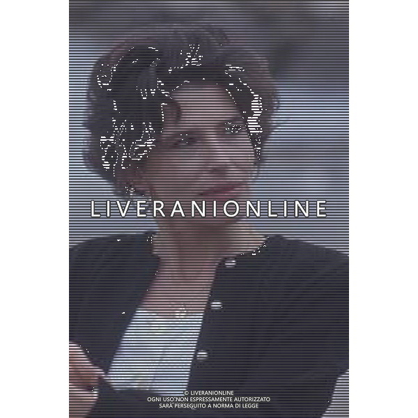 DIAP-RETROSPETTIVA FANNY ARDANT ATTRICE NELLA FOTO FANNY ARDANT A VENEZIA NELL\'ANNO 1989 AG ALDO LIVERANI SAS