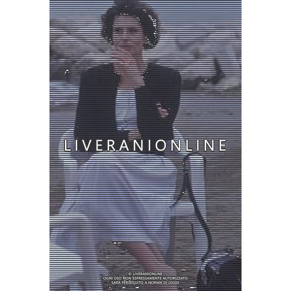 DIAP-RETROSPETTIVA FANNY ARDANT ATTRICE NELLA FOTO FANNY ARDANT A VENEZIA NELL\'ANNO 1989 AG ALDO LIVERANI SAS