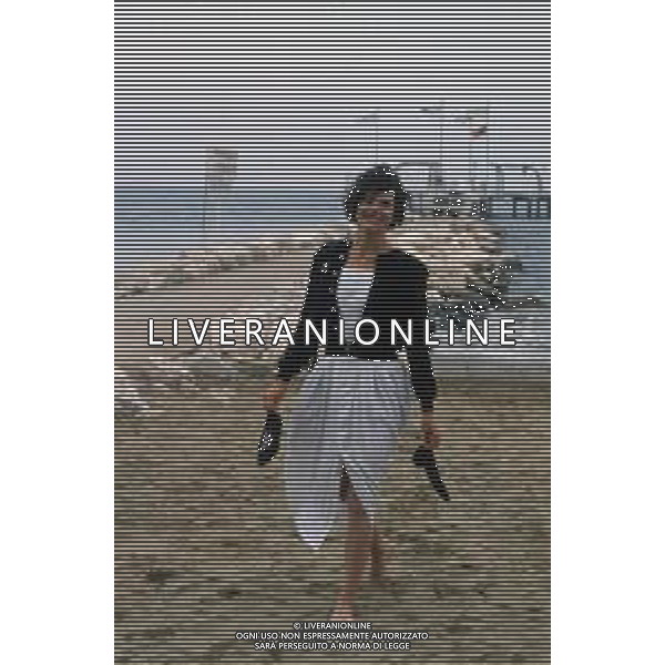 DIAP-RETROSPETTIVA FANNY ARDANT ATTRICE NELLA FOTO FANNY ARDANT A VENEZIA NELL\'ANNO 1989 AG ALDO LIVERANI SAS
