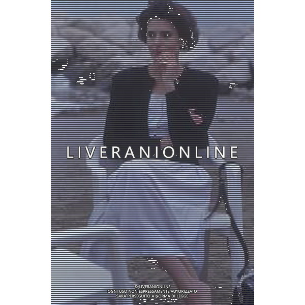 DIAP-RETROSPETTIVA FANNY ARDANT ATTRICE NELLA FOTO FANNY ARDANT A VENEZIA NELL\'ANNO 1989 AG ALDO LIVERANI SAS