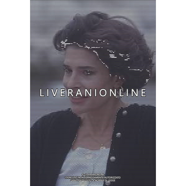 DIAP-RETROSPETTIVA FANNY ARDANT ATTRICE NELLA FOTO FANNY ARDANT A VENEZIA NELL\'ANNO 1989 AG ALDO LIVERANI SAS