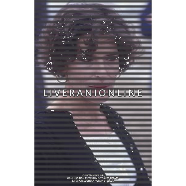 DIAP-RETROSPETTIVA FANNY ARDANT ATTRICE NELLA FOTO FANNY ARDANT A VENEZIA NELL\'ANNO 1989 AG ALDO LIVERANI SAS