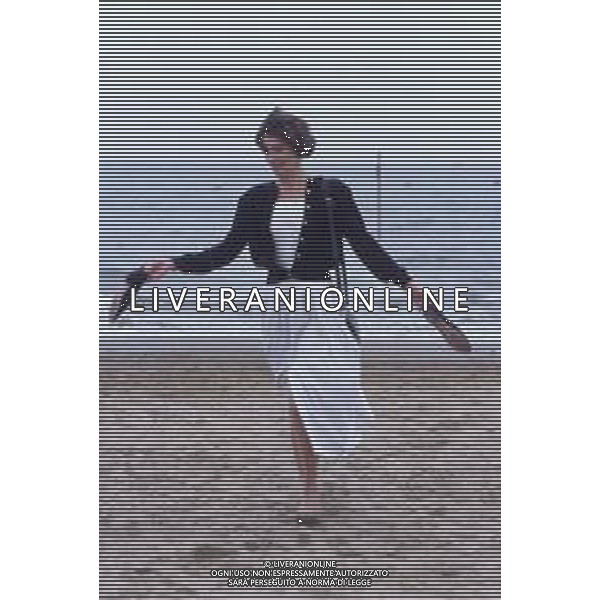 DIAP-RETROSPETTIVA FANNY ARDANT ATTRICE NELLA FOTO FANNY ARDANT A VENEZIA NELL\'ANNO 1989 AG ALDO LIVERANI SAS