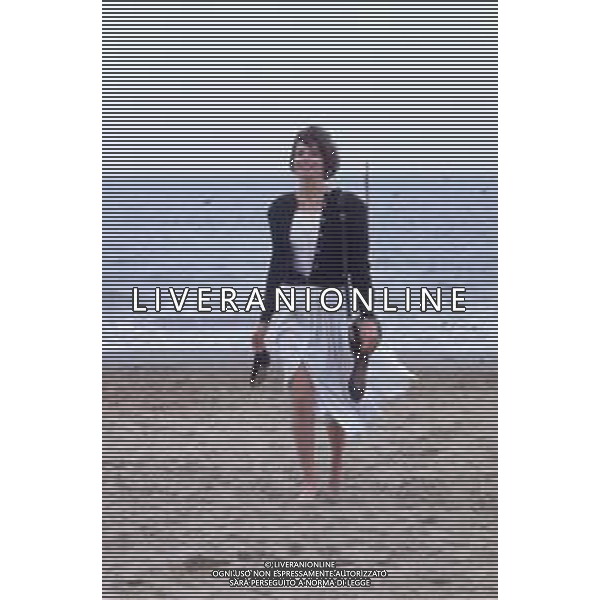 DIAP-RETROSPETTIVA FANNY ARDANT ATTRICE NELLA FOTO FANNY ARDANT A VENEZIA NELL\'ANNO 1989 AG ALDO LIVERANI SAS