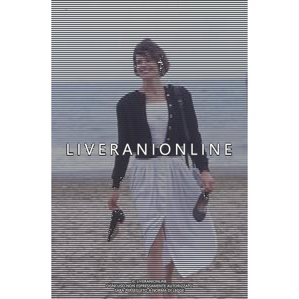 DIAP-RETROSPETTIVA FANNY ARDANT ATTRICE NELLA FOTO FANNY ARDANT A VENEZIA NELL\'ANNO 1989 AG ALDO LIVERANI SAS