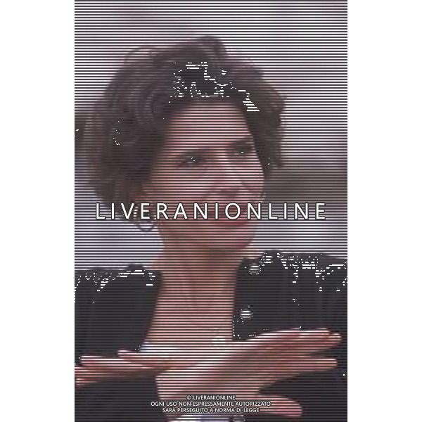 DIAP-RETROSPETTIVA FANNY ARDANT ATTRICE NELLA FOTO FANNY ARDANT A VENEZIA NELL\'ANNO 1989 AG ALDO LIVERANI SAS