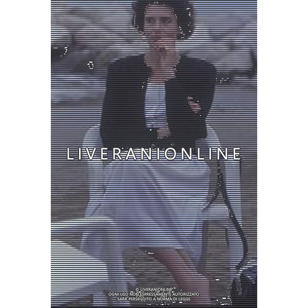 DIAP-RETROSPETTIVA FANNY ARDANT ATTRICE NELLA FOTO FANNY ARDANT A VENEZIA NELL\'ANNO 1989 AG ALDO LIVERANI SAS