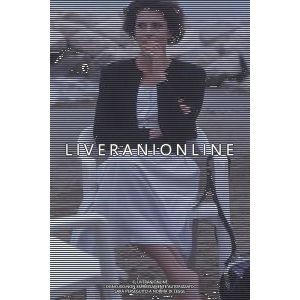 DIAP-RETROSPETTIVA FANNY ARDANT ATTRICE NELLA FOTO FANNY ARDANT A VENEZIA NELL\'ANNO 1989 AG ALDO LIVERANI SAS
