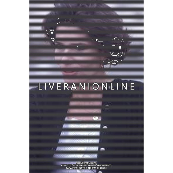 DIAP-RETROSPETTIVA FANNY ARDANT ATTRICE NELLA FOTO FANNY ARDANT A VENEZIA NELL\'ANNO 1989 AG ALDO LIVERANI SAS
