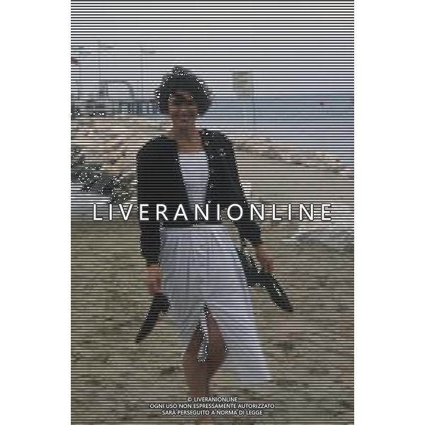 DIAP-RETROSPETTIVA FANNY ARDANT ATTRICE NELLA FOTO FANNY ARDANT A VENEZIA NELL\'ANNO 1989 AG ALDO LIVERANI SAS