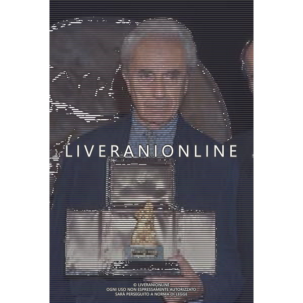 DIAP-RETROSPETTIVA MICHELANGELO ANTONIONI REGISTA NELLA FOTO MICHELANGELO ANTONIONI A TAORMINA NELL\'ANNO 1991 AG ALDO LIIVERANI SAS