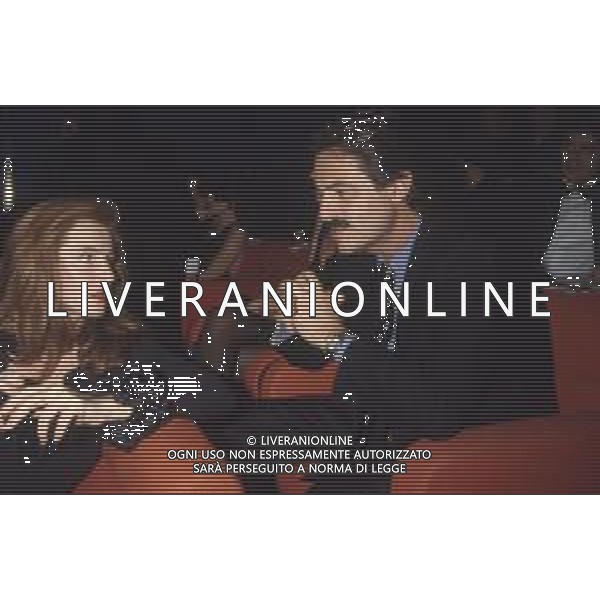 DIAP-RETROSPETTIVA GIULIANA DE SIO ATTRICE NELLA FOTO GIULIANA DE SIO NELL\'ANNO 1990 A MILANO CON MASSIMO DAPPORTO AG ALDO LIVERANI SAS