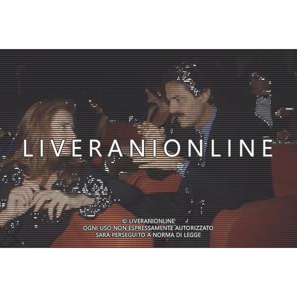 DIAP-RETROSPETTIVA GIULIANA DE SIO ATTRICE NELLA FOTO GIULIANA DE SIO NELL\'ANNO 1990 A MILANO CON MASSIMO DAPPORTO AG ALDO LIVERANI SAS