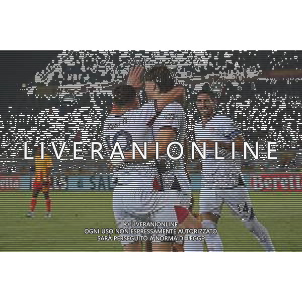 US Lecce vs AC Cagliari Calcio nella foto Esultanza dopo la rete di Andrea Belotti (Cagliari Calcio) Lecce (ITA) 19-09-2025 FOTO PASQUALE GOLIA-AG ALDO LIVERANI SAS