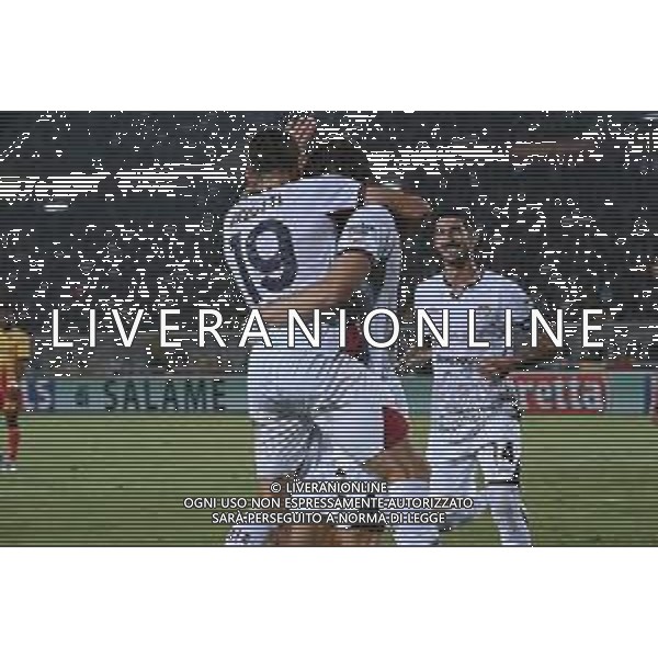 US Lecce vs AC Cagliari Calcio nella foto Esultanza dopo la rete di Andrea Belotti (Cagliari Calcio) Lecce (ITA) 19-09-2025 FOTO PASQUALE GOLIA-AG ALDO LIVERANI SAS