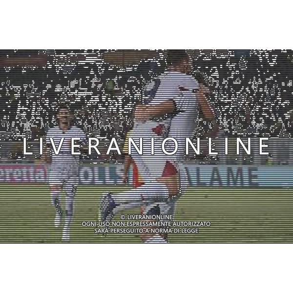 US Lecce vs AC Cagliari Calcio nella foto Esultanza dopo la rete di Andrea Belotti (Cagliari Calcio) Lecce (ITA) 19-09-2025 FOTO PASQUALE GOLIA-AG ALDO LIVERANI SAS