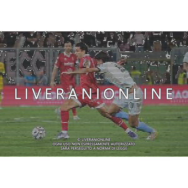 Riccardo Pagano (SSC Bari) e Filippo Ranocchia (Palermo FC) in azione durante Palermo FC vs SSC Bari Serie B 25/26 presso lo stadio Renzo Barbera di Palermo il 19/09/25 ©Federico Serra - AGENZIA ALDO LIVERANI SAS