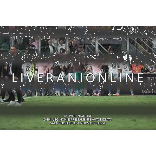 Esultanza Palermo gol di Claudio Gomes (Palermo FC) durante Palermo FC vs SSC Bari Serie B 25/26 presso lo stadio Renzo Barbera di Palermo il 19/09/25 ©Federico Serra - AGENZIA ALDO LIVERANI SAS