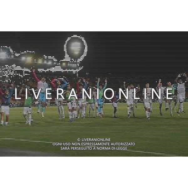 US Lecce vs AC Cagliari Calcio nella foto Esultanza dopo la vittoria Cagliari calcio Lecce (ITA) 19-09-2025 FOTO PASQUALE GOLIA-AG ALDO LIVERANI SAS