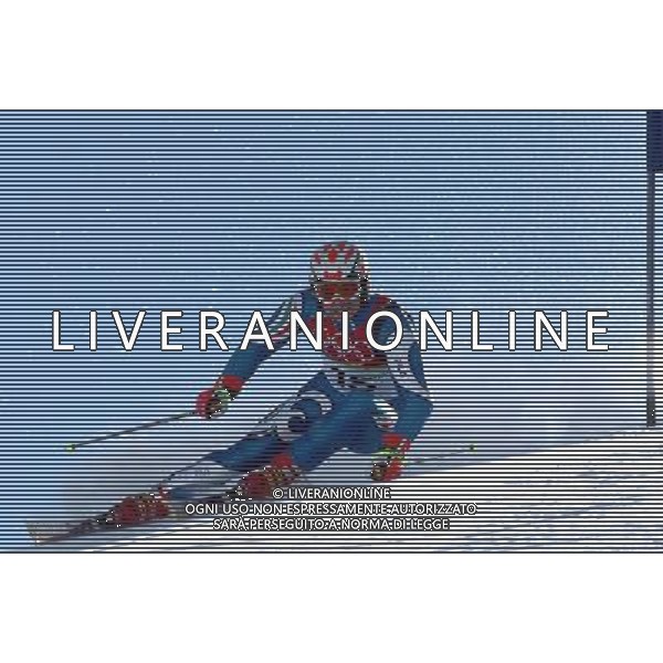 SESTRIERE (TO) 20/02/2006XX OLIMPIADI INVERNALI SLALOM GIGANTE MASCHILE NELLA FOTO SIMONCELLI DAVIDE PH GIGI ARCAINI/AG.ALDO LIVERANI