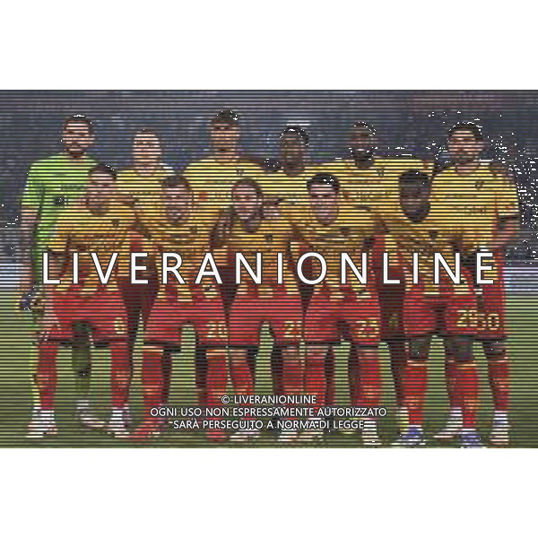 US Lecce vs AC Cagliari Calcio nella foto formazione iniziale Us Lecce Lecce (ITA) 19-09-2025 ©TVPG Pasquale Golia - AGENZIA ALDO LIVERANI SAS
