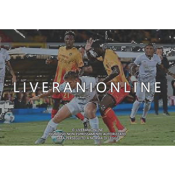 US Lecce vs AC Cagliari Calcio nella foto Semih Kilicsoy (Cagliari Calcio) a contrasto con Kaba Mohamed (Us Lecce) Lecce (ITA) 19-09-2025 ©TVPG Pasquale Golia - AGENZIA ALDO LIVERANI SAS