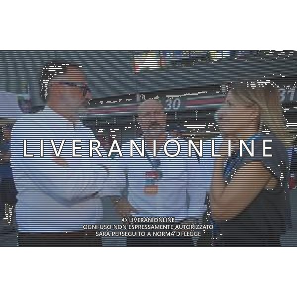 IMOLA 20 09 2025 AUTODROMO ENZO E DINO FERRARI CRAME 2025 NELLA FOTO DA SINISTRA PIETRO BENVENUTI DIRETTORE DELL\'AUTODROMO,MASSIMO MONTI PRESIDENTE DELL\'AUTODROMO ENZO E DINO FERRARI E ASSESSORE ELENA PENAZZI ©SANNA - AGENZIA ALDO LIVERANI SAS