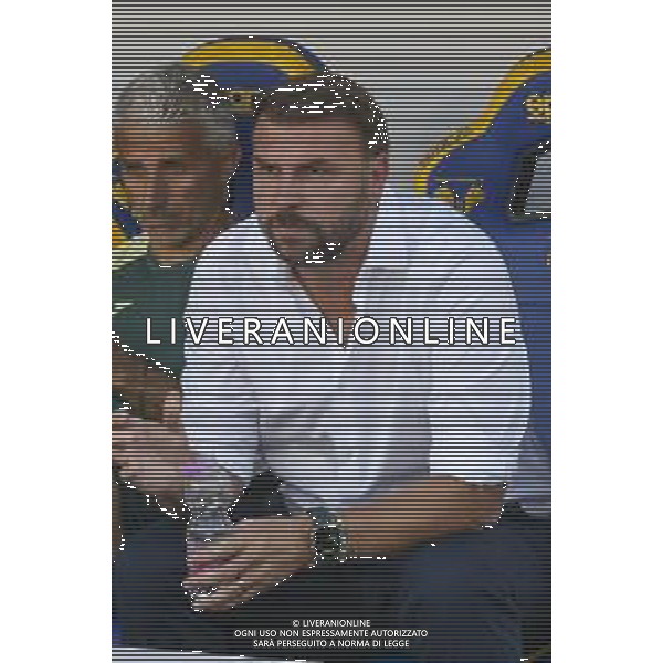 Paolo Zanetti Head Coach of Hellas Verona FC during Hellas Verona FC vs Juventus FC, 4° Serie A Enilive 2025-26 game at Marcantonio Bentegodi stadium in Verona (VR), Italy, on September 20, 2025. (Photo by Davide Casentini)- AGENZIA ALDO LIVERANI