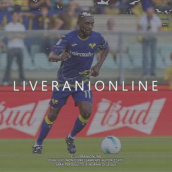 Jean-Daniel Akpa Akpro of Hellas Verona FCduring Hellas Verona FC vs Juventus FC, 4° Serie A Enilive 2025-26 game at Marcantonio Bentegodi stadium in Verona (VR), Italy, on September 20, 2025. (Photo by Davide Casentini)- AGENZIA ALDO LIVERANI