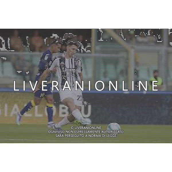 Fabio Miretti of Juventus FC play the ball during Hellas Verona FC vs Juventus FC, 4° Serie A Enilive 2025-26 game at Marcantonio Bentegodi stadium in Verona (VR), Italy, on September 20, 2025. (Photo by Davide Casentini)- AGENZIA ALDO LIVERANI