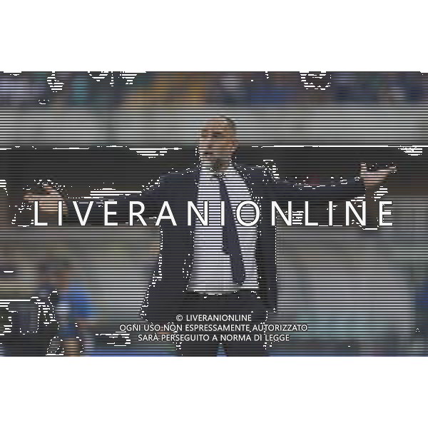 Jugor Tudor Head Coach of Juventus FC gestures during Hellas Verona FC vs Juventus FC, 4° Serie A Enilive 2025-26 game at Marcantonio Bentegodi stadium in Verona (VR), Italy, on September 20, 2025. (Photo by Davide Casentini)- AGENZIA ALDO LIVERANI