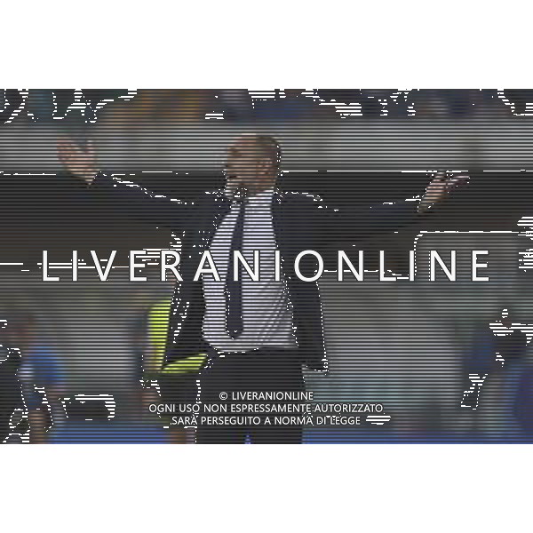 Jugor Tudor Head Coach of Juventus FC gestures during Hellas Verona FC vs Juventus FC, 4° Serie A Enilive 2025-26 game at Marcantonio Bentegodi stadium in Verona (VR), Italy, on September 20, 2025. (Photo by Davide Casentini)- AGENZIA ALDO LIVERANI