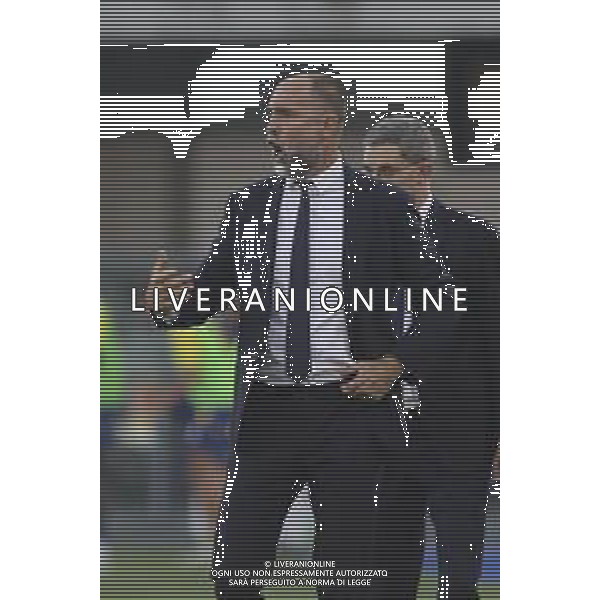 Jugor Tudor Head Coach of Juventus FC gestures during Hellas Verona FC vs Juventus FC, 4° Serie A Enilive 2025-26 game at Marcantonio Bentegodi stadium in Verona (VR), Italy, on September 20, 2025. (Photo by Davide Casentini)- AGENZIA ALDO LIVERANI