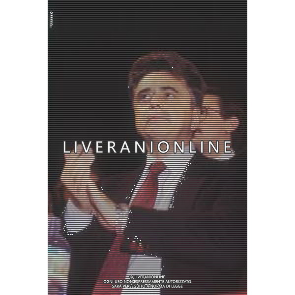 DIAP-RETROSPETTIVA ACHILLE OCCHETTO POLITICO NELLA FOTO ACHILLE OCCHETTO NELL\'ANNO 1989 AG ALDO LIVERANI SAS