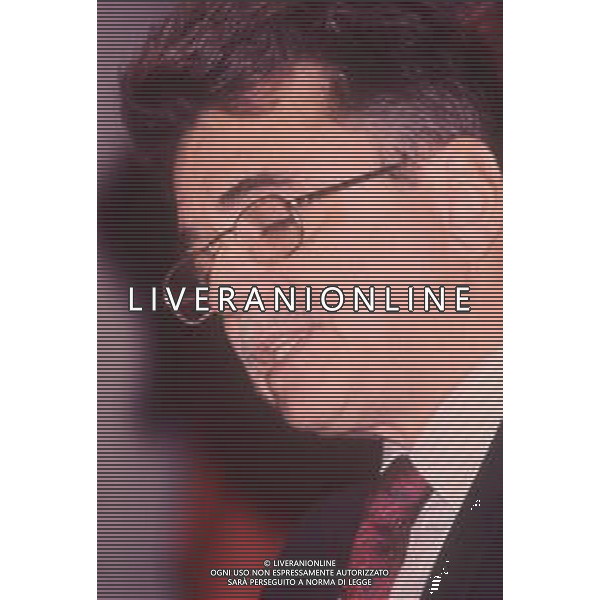 DIAP-RETROSPETTIVA ACHILLE OCCHETTO POLITICO NELLA FOTO ACHILLE OCCHETTO NELL\'ANNO 1989 AG ALDO LIVERANI SAS