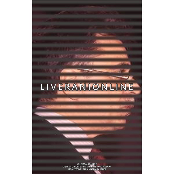 DIAP-RETROSPETTIVA ACHILLE OCCHETTO POLITICO NELLA FOTO ACHILLE OCCHETTO NELL\'ANNO 1989 AG ALDO LIVERANI SAS