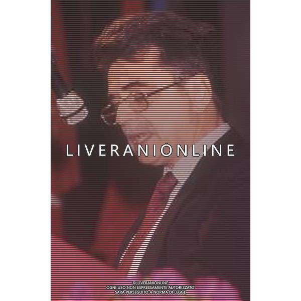 DIAP-RETROSPETTIVA ACHILLE OCCHETTO POLITICO NELLA FOTO ACHILLE OCCHETTO NELL\'ANNO 1989 AG ALDO LIVERANI SAS