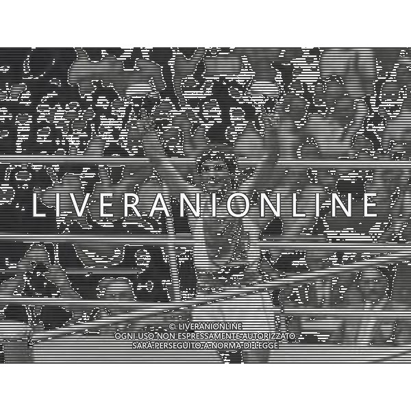 DIAP-RETROSPETTIVA PATRIZIO OLIVA PUGILE NELLA FOTO PATRIZIO OLIVA E ANTHONY WILLIS ALLE OLIMPIADI DI MOSCA ANNO 1980 FOTO ENRICO LIVERANI -AG ALDO LIVERANI SAS 