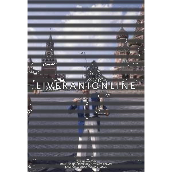 DIAP-RETROSPETTIVA PATRIZIO OLIVA PUGILE NELLA FOTO PATRIZIO OLIVA ALLE OLIMPIADI DI MOSCA ANNO 1980 FOTO ENRICO LIVERANI -AG ALDO LIVERANI SAS 