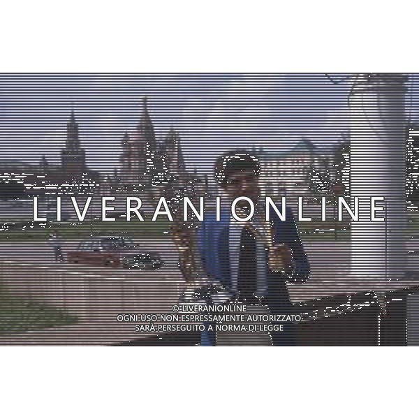 DIAP-RETROSPETTIVA PATRIZIO OLIVA PUGILE NELLA FOTO PATRIZIO OLIVA ALLE OLIMPIADI DI MOSCA ANNO 1980 FOTO ENRICO LIVERANI -AG ALDO LIVERANI SAS 