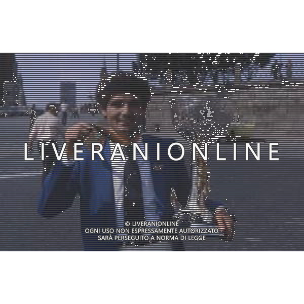 DIAP-RETROSPETTIVA PATRIZIO OLIVA PUGILE NELLA FOTO PATRIZIO OLIVA ALLE OLIMPIADI DI MOSCA ANNO 1980 FOTO ENRICO LIVERANI -AG ALDO LIVERANI SAS 