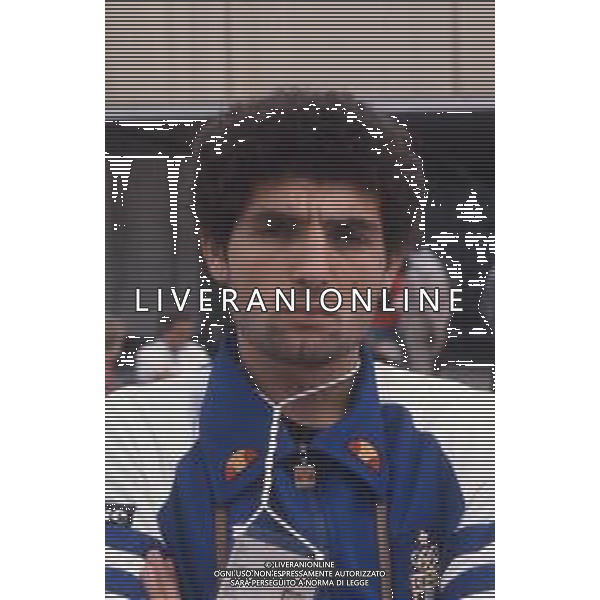 DIAP-RETROSPETTIVA PATRIZIO OLIVA PUGILE NELLA FOTO PATRIZIO OLIVA ALLE OLIMPIADI DI MOSCA ANNO 1980 FOTO ENRICO LIVERANI -AG ALDO LIVERANI SAS 