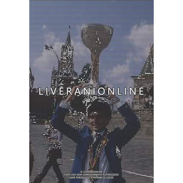 DIAP-RETROSPETTIVA PATRIZIO OLIVA PUGILE NELLA FOTO PATRIZIO OLIVA ALLE OLIMPIADI DI MOSCA ANNO 1980 FOTO ENRICO LIVERANI -AG ALDO LIVERANI SAS 