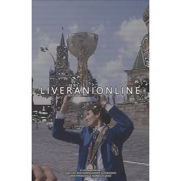 DIAP-RETROSPETTIVA PATRIZIO OLIVA PUGILE NELLA FOTO PATRIZIO OLIVA ALLE OLIMPIADI DI MOSCA ANNO 1980 FOTO ENRICO LIVERANI -AG ALDO LIVERANI SAS 