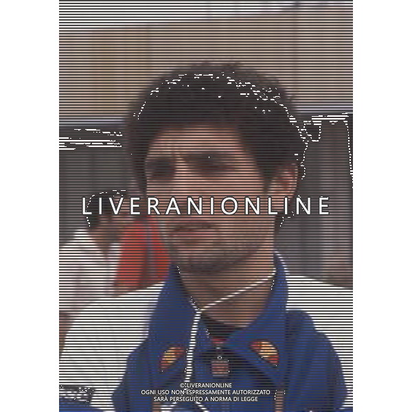 DIAP-RETROSPETTIVA PATRIZIO OLIVA PUGILE NELLA FOTO PATRIZIO OLIVA ALLE OLIMPIADI DI MOSCA ANNO 1980 FOTO ENRICO LIVERANI -AG ALDO LIVERANI SAS 