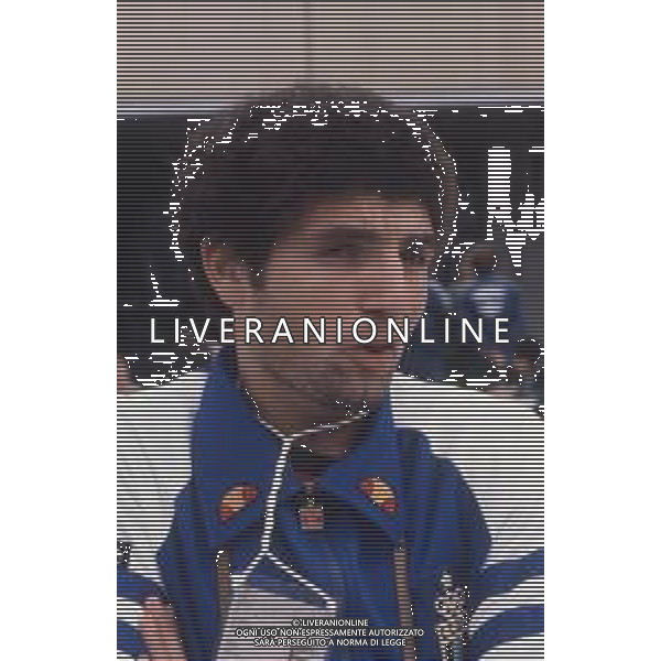 DIAP-RETROSPETTIVA PATRIZIO OLIVA PUGILE NELLA FOTO PATRIZIO OLIVA ALLE OLIMPIADI DI MOSCA ANNO 1980 FOTO ENRICO LIVERANI -AG ALDO LIVERANI SAS 