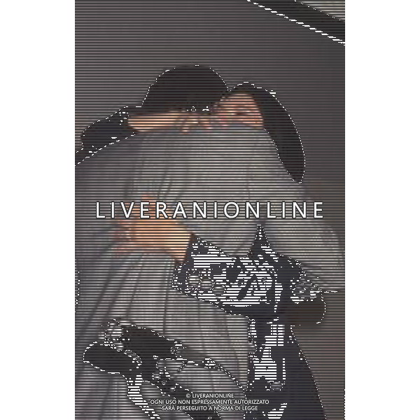 DIAP-RETROSPETTIVA LAURA PAUSINI CANTANTE NELLA FOTO LAURA PAUSINI AL FESTIVAL DI SANREMO NELL\'ANNO 1993 AG ALDO LIVERANI SAS