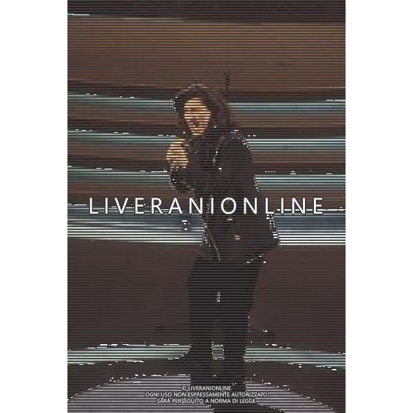 DIAP-RETROSPETTIVALAURA PAUSINI CANTANTE NELLA FOTO LAURA PAUSINI A SANREMO NELL\'ANNO 1993 AG ALDO LIVERANI SAS